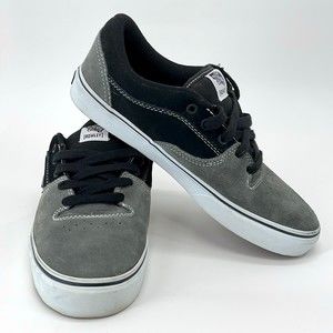 Vans Skate Shoes Off the Wall US Men's 8.5 Rowley Style  Black & Gray EUC